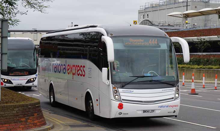 Bennetts Volvo B9R Caetano National Express BK14LDY